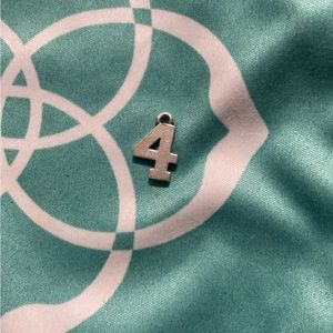 James Avery number 4 charm